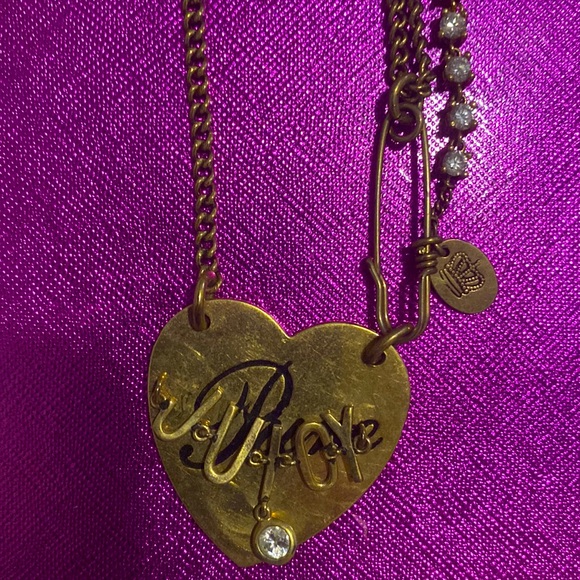 Juicy Couture Jewelry - Original JUICY COUTURE Heart Necklace